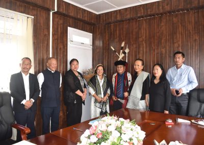 Official Visit by Shri C. Lalsawta Hon'ble Chairman, Mizoram Lokayukta